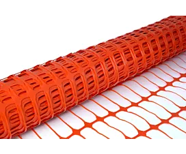 Other Nets & Tarps (Agri.) Safety fence netting - 1mx50m - 100g/m² - Orange