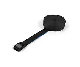 All Black Tie-Down Straps Tie-down - 250kg - 25mm - 1-part - Cam buckle - Black + Custom label