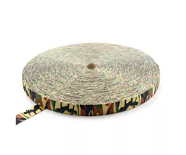 All Webbing Rolls - Polyester Polyester webbing 50mm - 7,500kg - 100m roll - Camouflage