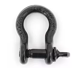 Shackles Screw-in bow shackle - 500daN - Black