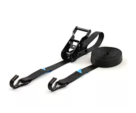 Custom Tie-Down Straps - 25mm Tie-down 1.2T - 25mm - 2-part - Ratchet - Black + Custom label
