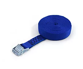 All Tie-Down Straps 25mm Tie-down - 250kg - 1m - 25mm - 1-part - Cam buckle - Blue - 5pcs