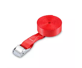 All Tie-Down Straps 25mm Tie-down - 250kg - 4m - 25mm – 1-part - Cam buckle - Red
