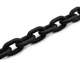 Black Chains by the Meter Black chain 13mm - 5300kg - G8 - Standard